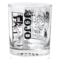 ジョジョの奇妙な冒険 グラス「承太郎＆仲間達」(c)荒木飛呂彦＆LUCKY LAND COMMUNICATIONS/集英社・ジョジョの奇妙な冒険SC製作委員会