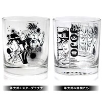 ジョジョの奇妙な冒険 グラス「承太郎＆スタープラチナ」「承太郎＆仲間達」(c)荒木飛呂彦＆LUCKY LAND COMMUNICATIONS/集英社・ジョジョの奇妙な冒険SC製作委員会