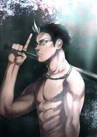 「あと一本の男」のカット。(c)森田まさのり・金田一蓮十郎／集英社