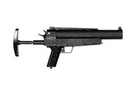 グレネードランチャーHK69 A1。レヴィは同シリーズのHK69を船に向けて放った。 (c)広江礼威／サンデーGX