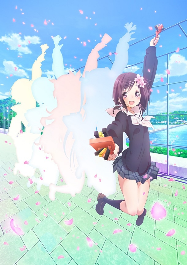 公開されたビジュアル。 (c)浜弓場双・芳文社／ハナヤマタ製作委員会