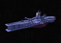 サラミス級宇宙巡洋艦 (c)創通・サンライズ