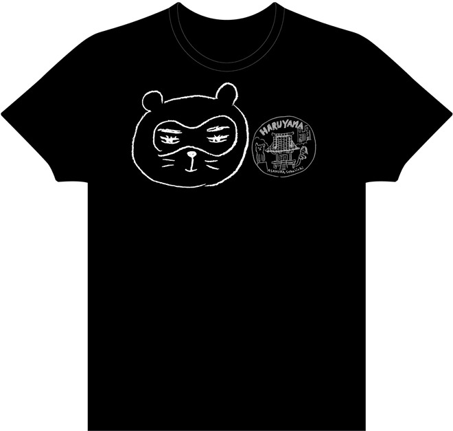 Tシャツへのプリントイメージ。