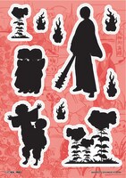 E賞：デコレーションステッカーセット（E-1） (c)江口夏実／講談社