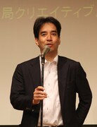祝辞を述べる、経済産業省商務情報政策局クリエイティブ産業課課長の伊吹英明。