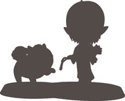 ダブルチャンスキャンペーン：鬼灯＆シロちびきゅんキャラセット～パールカラーver.～ (c)江口夏実／講談社