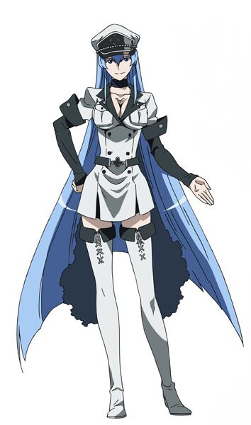 エスデス（CV：明坂聡美） (c)タカヒロ・田代哲也／スクウェア 