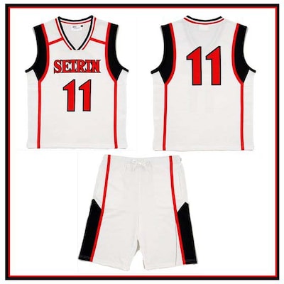 「黒子のバスケ ユニフォーム風ルームウェア」（黒子テツヤ）(c)藤巻忠俊／集英社・黒子のバスケ製作委員会