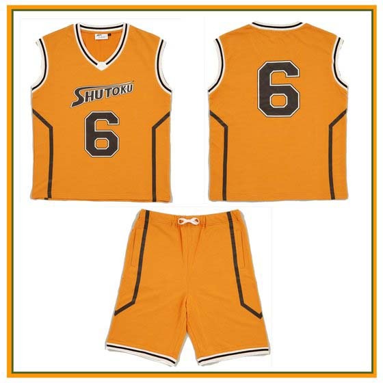 「黒子のバスケ ユニフォーム風ルームウェア」（緑間真太郎）(c)藤巻忠俊／集英社・黒子のバスケ製作委員会