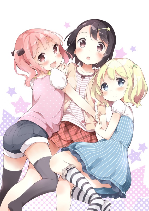 「女子小学生はじめました P！」予告カット (c)牛乳のみお／白泉社（ヤングアニマル）