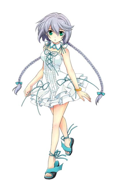 草壁レイによるコミカライズ版「AKIBA'S TRIP2」カット。