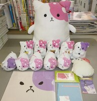 「きのこいぬ」グッズ (c) KIMAMA AOBOSHI/TOKUMA SHOTEN