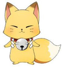 コックリさんの狐モード。(c)遠藤ミドリ／スクウェアエニックス・「繰繰れ！コックリさん」製作委員会