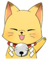 コックリさんの狐モード。(c)遠藤ミドリ／スクウェアエニックス・「繰繰れ！コックリさん」製作委員会