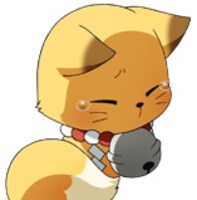 コックリさんの狐モード。(c)遠藤ミドリ／スクウェアエニックス・「繰繰れ！コックリさん」製作委員会