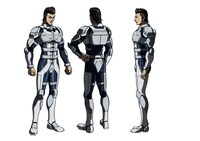 小町小吉の設定画。(c)貴家悠・橘賢一／集英社・Project TERRAFORMARS