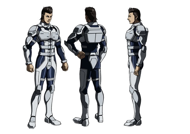 小町小吉の設定画。(c)貴家悠・橘賢一／集英社・Project TERRAFORMARS