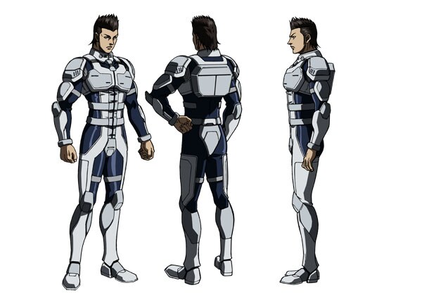 小町小吉の設定画。(c)貴家悠・橘賢一／集英社・Project TERRAFORMARS