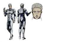 ティンの設定画。(c)貴家悠・橘賢一／集英社・Project TERRAFORMARS