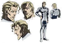 ドナテロ・K・デイヴスの設定画。(c)貴家悠・橘賢一／集英社・Project TERRAFORMARS