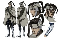 ゴッド・リーの設定画。(c)貴家悠・橘賢一／集英社・Project TERRAFORMARS