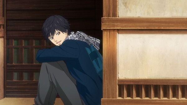 アニメ「アオハライド」PVの場面写真。(c)2014 咲坂伊緒／集英社・「アオハライド」製作委員会
