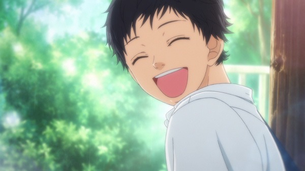 アニメ「アオハライド」PVの場面写真。(c)2014 咲坂伊緒／集英社・「アオハライド」製作委員会