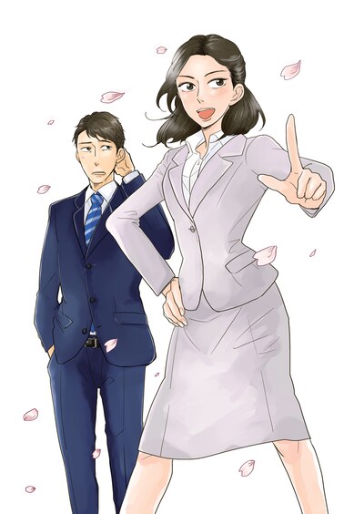 池井戸潤原作、六多いくみ作画「花咲舞が黙ってない」カット