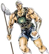 「北斗の拳 イチゴ味」のカット。 (c)行徒妹・河田雄志 2013, (c)武論尊・原哲夫/NSP 1983