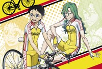 坂道と巻島が描かれたポストカード。（c）渡辺航（週刊少年チャンピオン）／弱虫ペダル製作委員会