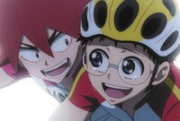 鳴子＆坂道が描かれたポストカード。（c）渡辺航（週刊少年チャンピオン）／弱虫ペダル製作委員会