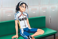 東堂が描かれたポストカード。（c）渡辺航（週刊少年チャンピオン）／弱虫ペダル製作委員会