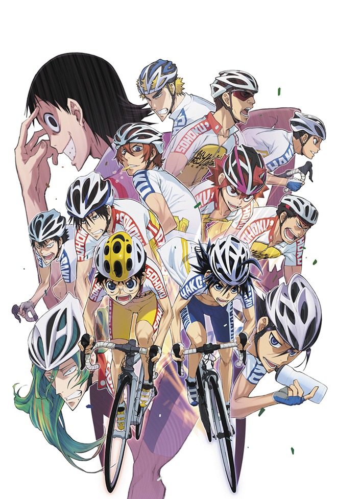 「弱虫ペダル」ポストカード。（c）渡辺航（週刊少年チャンピオン）／弱虫ペダル製作委員会