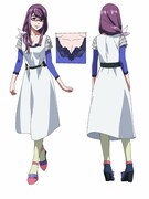 神代利世の設定画。(c)石田スイ／集英社・東京喰種製作委員会