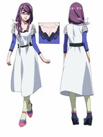 神代利世の設定画。(c)石田スイ／集英社・東京喰種製作委員会