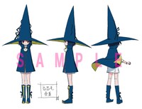 アニメ「まじもじるるも」るるもの設定画。