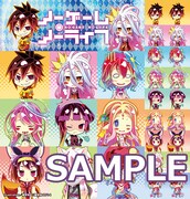 「ノーゲーム・ノーライフ」キャラクターアイコンステッカー