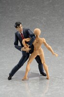 「figma 井之頭五郎」。アームロックをかける相手は付属していないので注意しよう。 (c)Masayuki Kusumi (c)Jiro Taniguchi