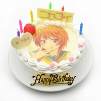 橘万里花のキャラクターケーキ。