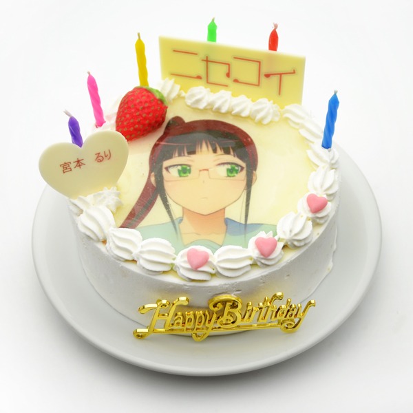 宮本るりのキャラクターケーキ。