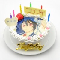 鶫誠士郎のキャラクターケーキ。