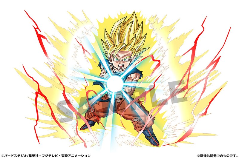「超サイヤ人・孫 悟空」(c)GungHo Online Entertainment, Inc. All Rights Reserved.(c)バードスタジオ/集英社・フジテレビ・東映アニメーション