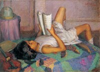 霜鳥之彦「少女（休憩）」