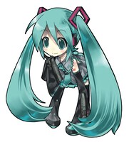 複数企業、アーティストによる「初音ミク」をモチーフとするインスタレーション作品 2014年ill. by KEI (c)CFM www.piapro.net