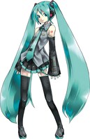 複数企業、アーティストによる「初音ミク」をモチーフとするインスタレーション作品 2014年ill. by KEI (c)CFM www.piapro.net
