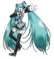 複数企業、アーティストによる「初音ミク」をモチーフとするインスタレーション作品 2014年ill. by KEI (c)CFM www.piapro.net