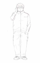 宮前剣（CV：三宅健太）の設定画。 (c)椿いづみ／スクウェアエニックス・「月刊少女野崎くん」製作委員会