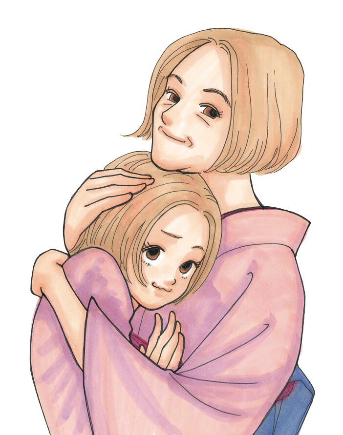 逢坂みえこ「おかあさんとごいっしょ」カット