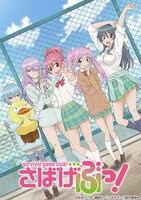アニメ「さばげぶっ！」キービジュアル (c)松本ひで吉・講談社／「さばげぶっ！」製作委員会