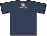 「蓮ドクロちゃん」Tシャツ後面